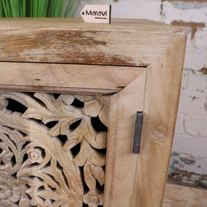 Mehira Mango Wood Bedside Cabinet