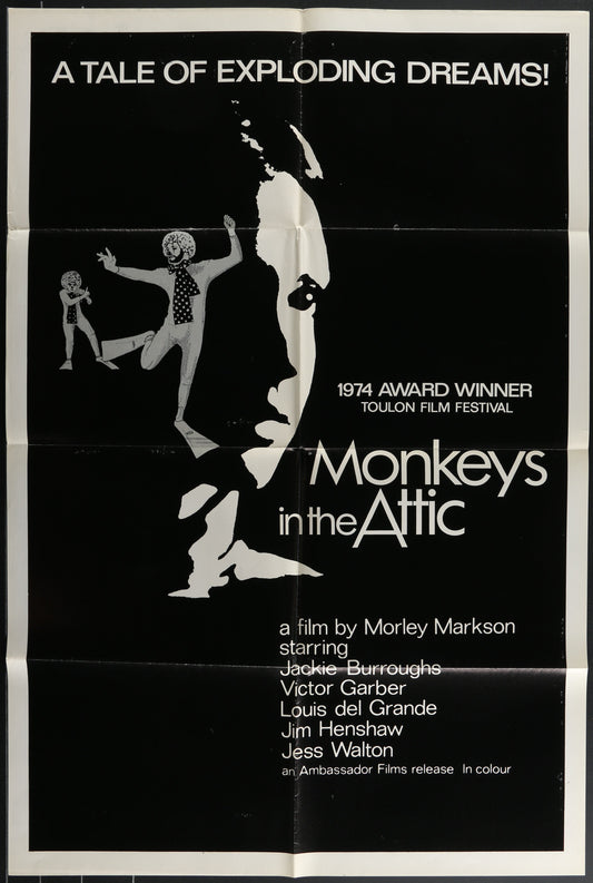 Monkeys In The Attic (1974) Original US One Sheet Movie Poster