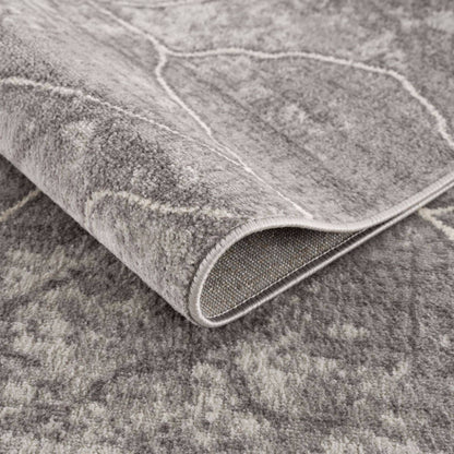 Montana Modern Dark Grey Rugs | 3740DG