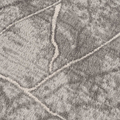 Montana Modern Dark Grey Rugs | 3740DG