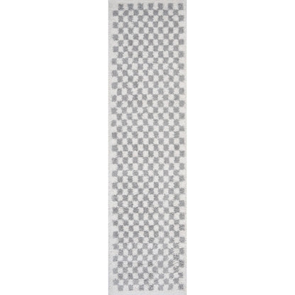Moodi Shaggy Grey Mulberry Rug