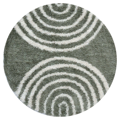Moodi Shaggy Green Reverie Rug