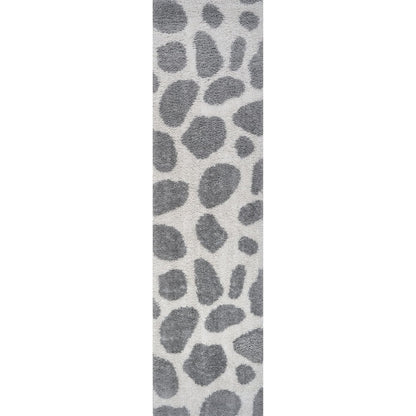 Moodi Shaggy Grey Tarn Rug