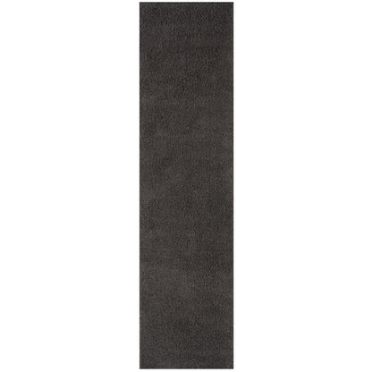 Myshaggy Solid Dark Grey Rug
