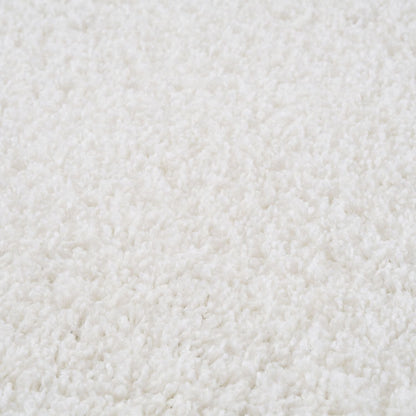 Myshaggy Solid White Rug