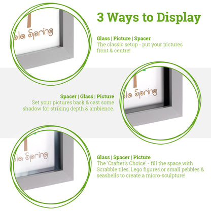 20" x 20" 3D Box Photo Frame