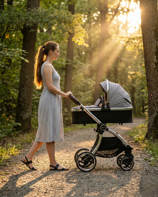Nebula Pushchair Bundle - 5 Piece Set - Paris Signature