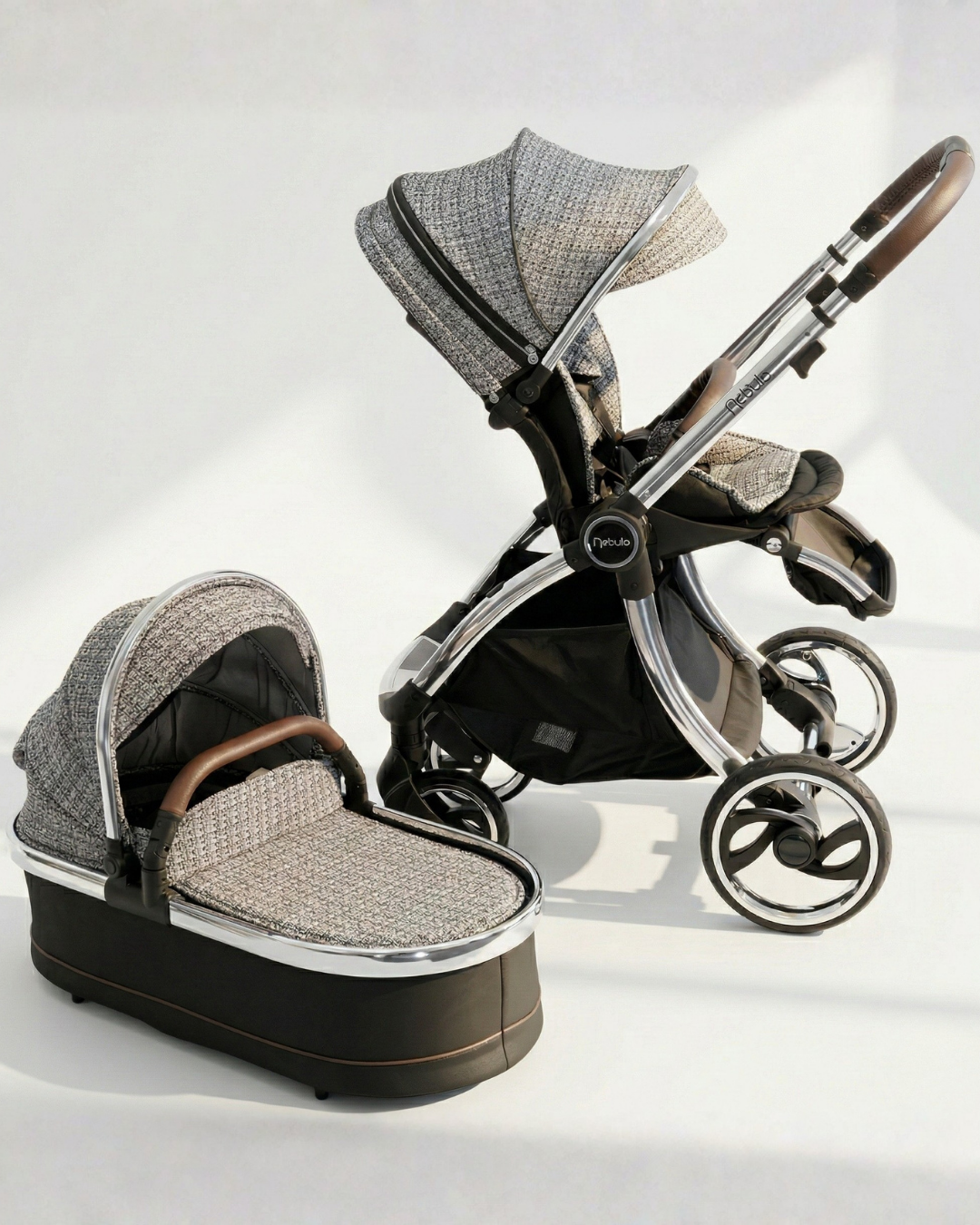 Nebula Pushchair Bundle - 5 Piece Set - Paris Signature