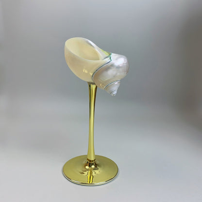 Ins Handmade Shell Conch Wine Glass Aromatherapy Dish