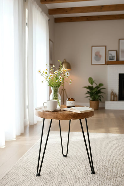 OLVA Round Chunky Coffee Table