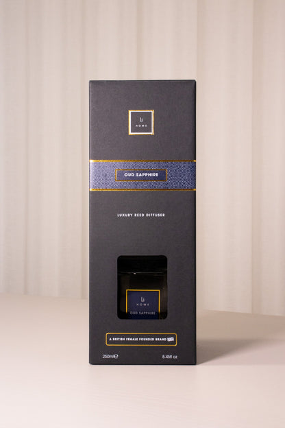 Luxury Square Diffuser - Oud Sapphire