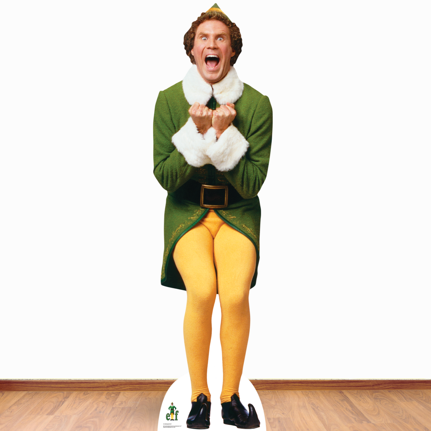 SC1289 Buddy The Elf Christmas Icon Cardboard Cut Out Height 187cm