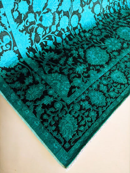 Ziegler Silk Wash Chobi Rug - 277 x 186 cm