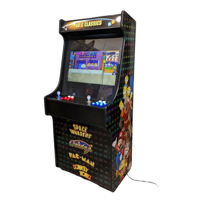 Deluxe 27 Arcade Machine - 80s Theme
