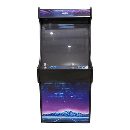 Deluxe 27 Arcade Machine - Pixel City Theme