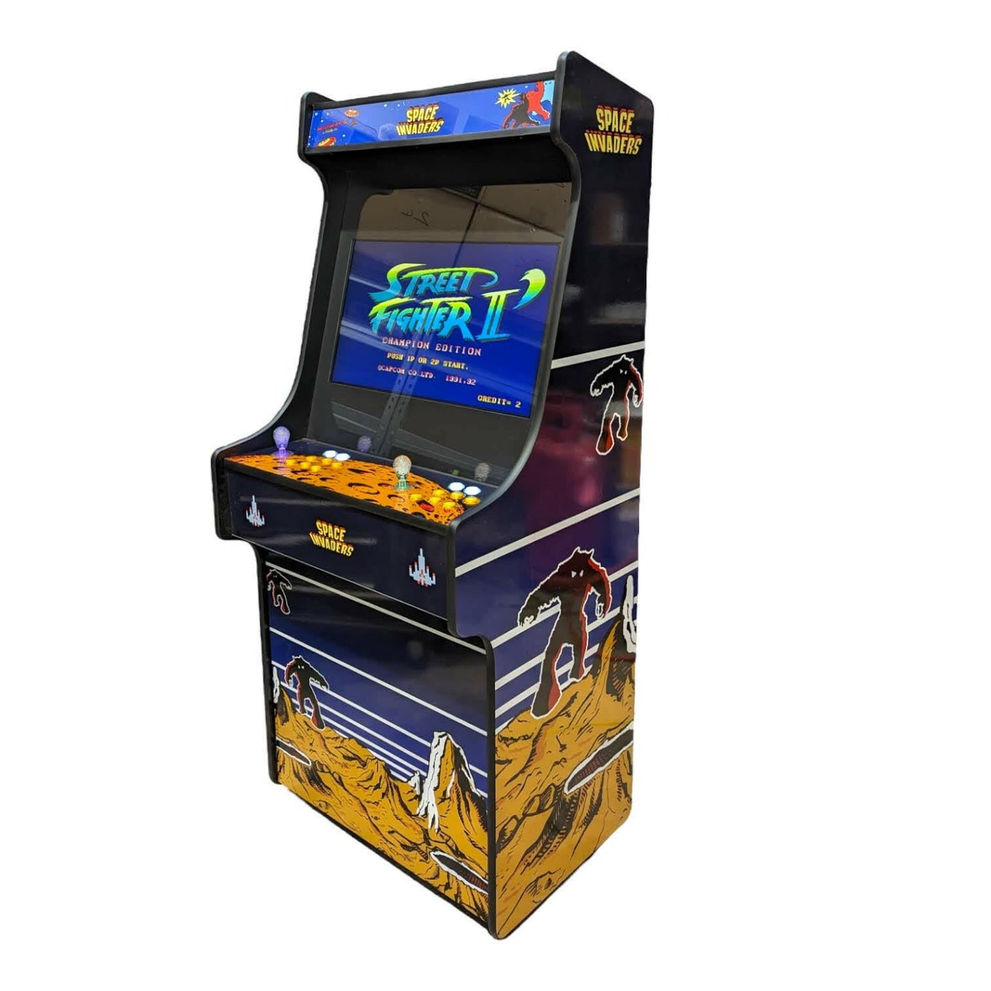 Deluxe 27 Arcade Machine - Space Invaders Theme