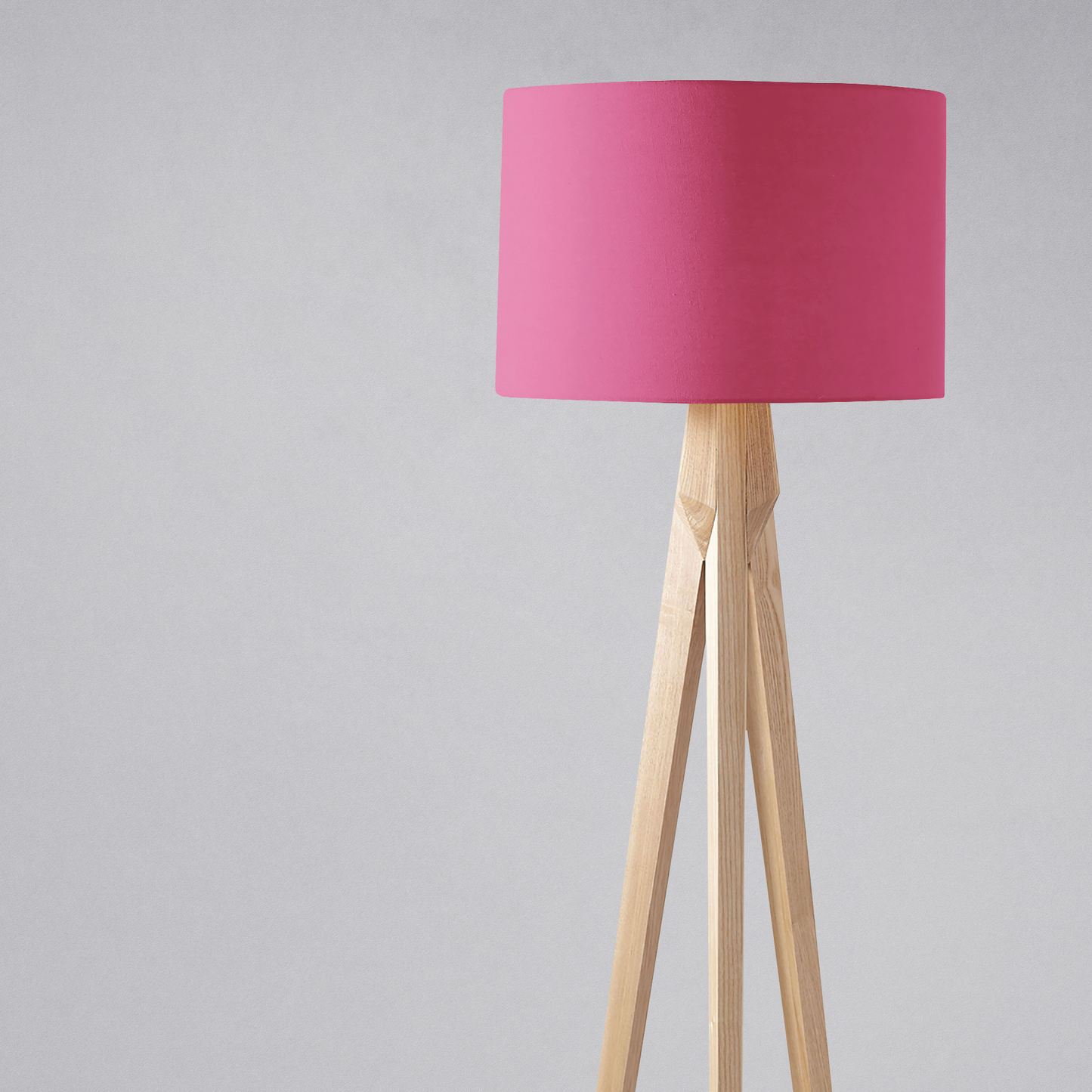 Plain Cerise Pink Lampshade, Ceiling or Table Lamp Shade