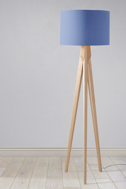Plain Cornflower Blue Lampshade, Ceiling or Table Lamp Shade