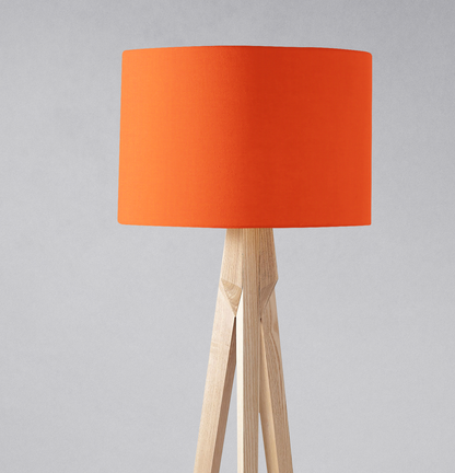 Plain Orange Lampshade, Ceiling or Table Lamp Shade