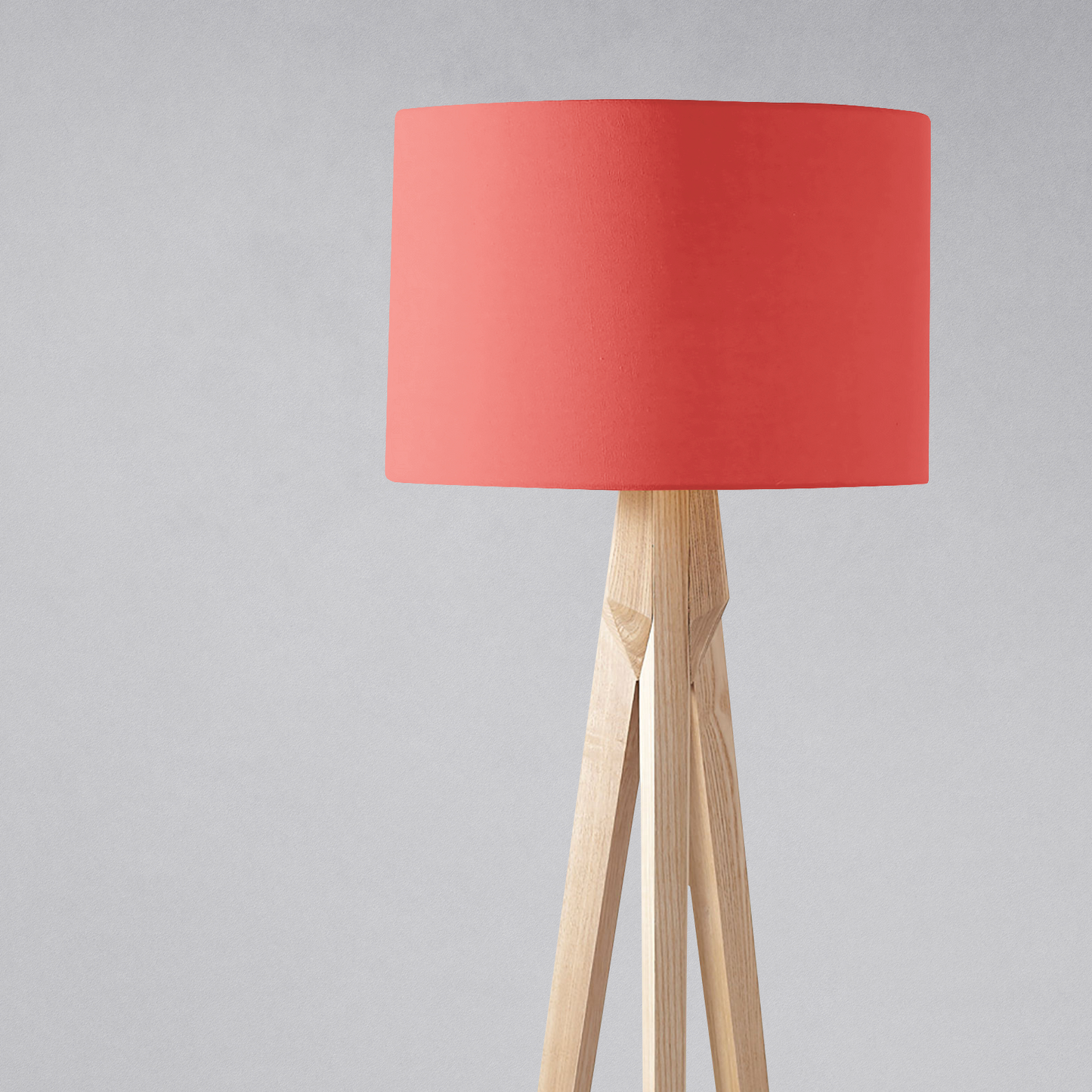 Plain Salmon Pink Lampshade, Ceiling or Table Lamp Shade