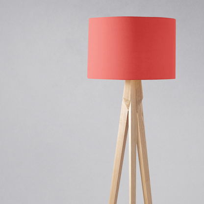 Plain Salmon Pink Lampshade, Ceiling or Table Lamp Shade