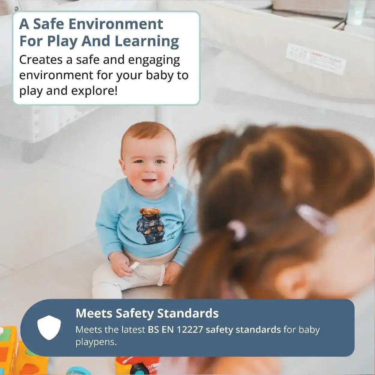 All Stars JOY Baby Playpen - Natural