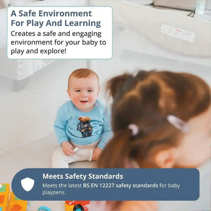 All Stars JOY Baby Playpen - Natural