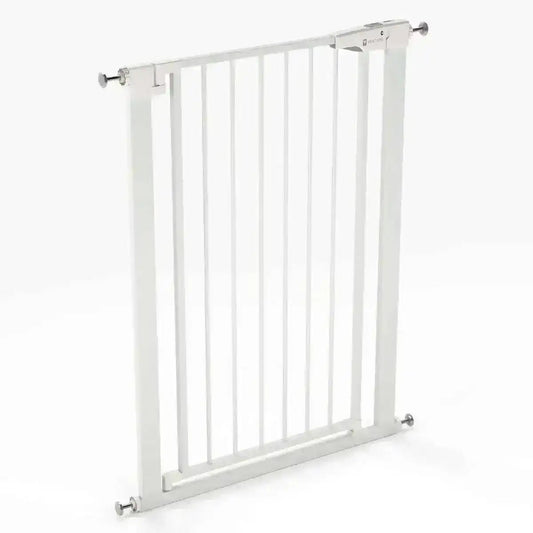 Venture Q-Fix 110cm Extra Tall Pressure Fit Baby & Pet Safety Gate - 73-80cm - White