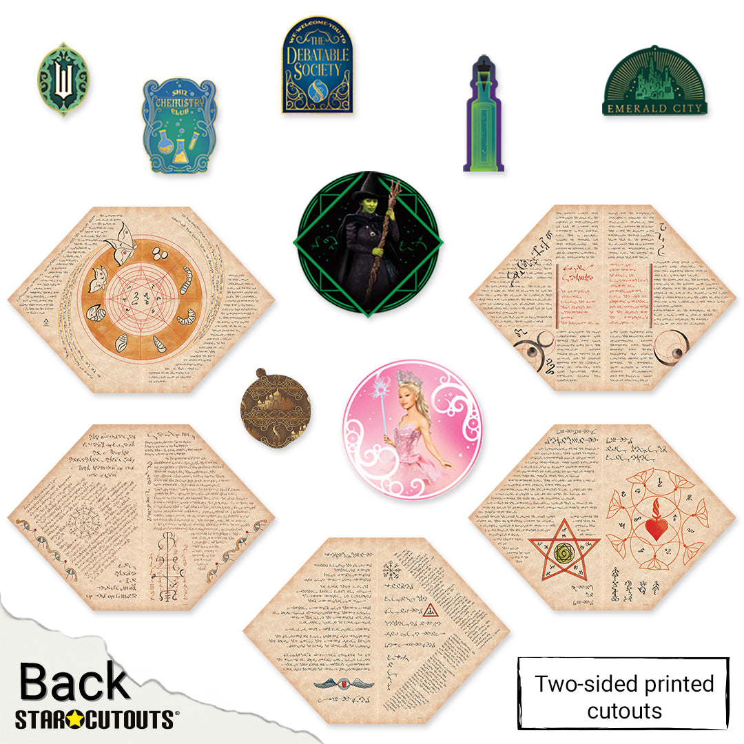 RD007 Wicked Witches Movie Room & Party  Decoration Pack Cardboard Cut Out Height 45cm