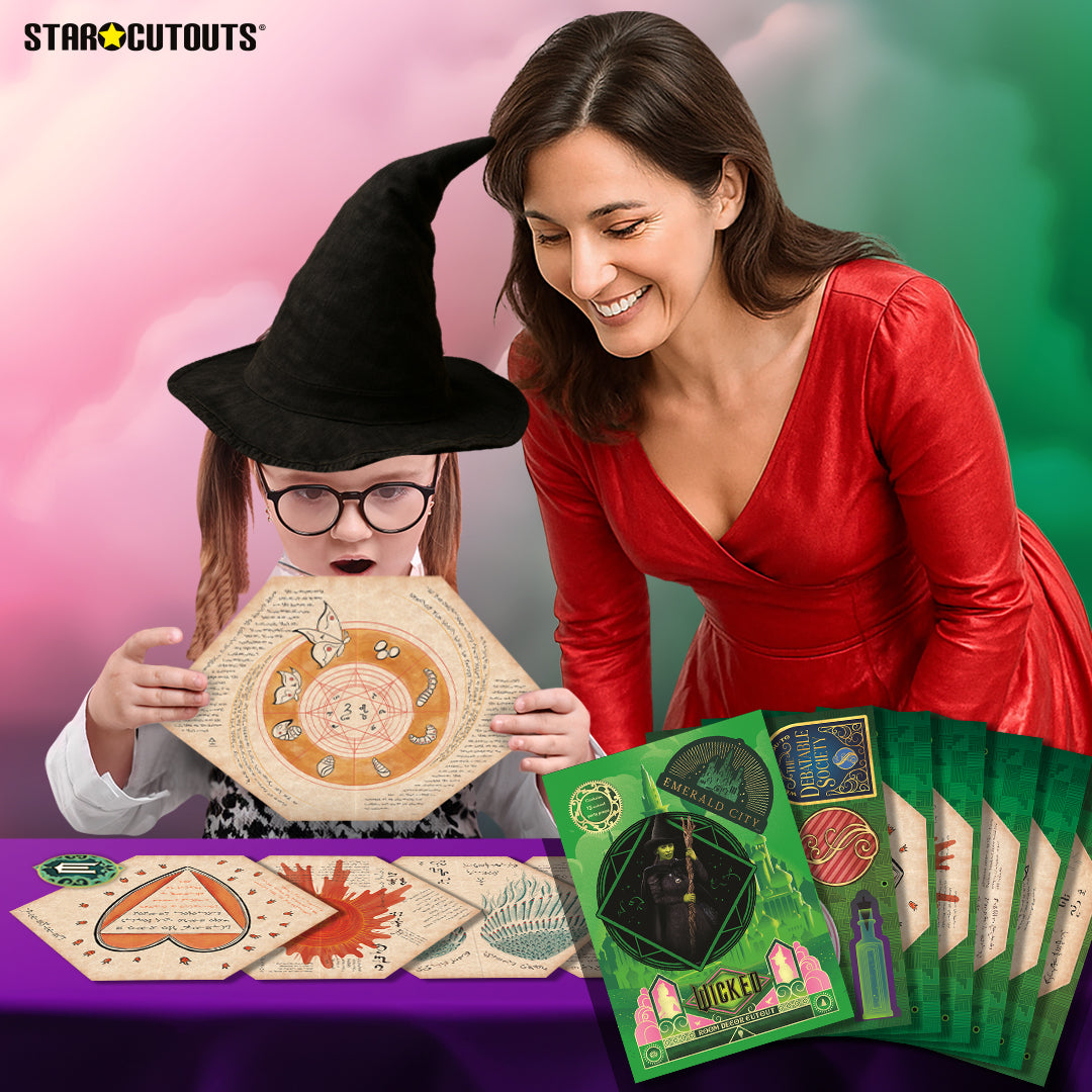 RD007 Wicked Witches Movie Room & Party  Decoration Pack Cardboard Cut Out Height 45cm