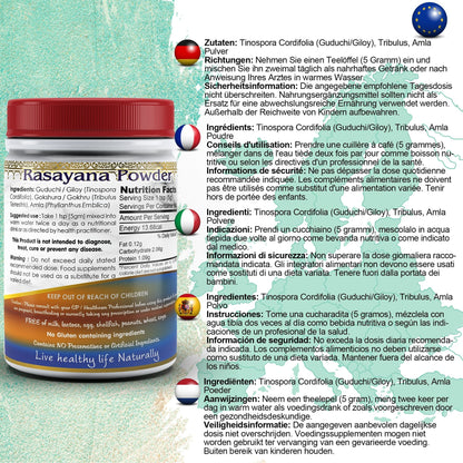 DivyaHerb Rasayana Powder 100 gram - Daily Vitality Support