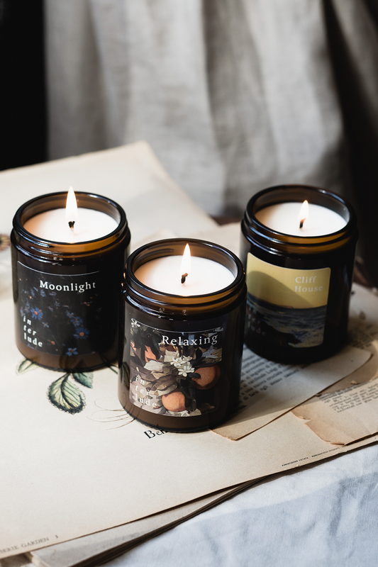 Relaxing Essential Oil Candle