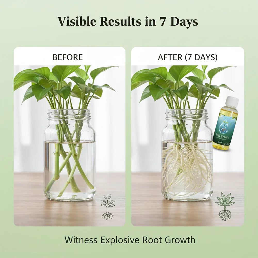 35ml Rooting Solution - A Rapid Rooting Hormone Solution for Plant Propagation, Hydroponics, Home Gardens, Herbs, Vegetables