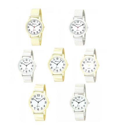 Ravel Men's Bold Number Expander Bracelet Watch R0232G