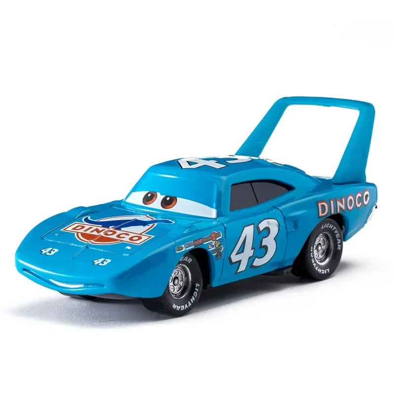 Cars Disney Pixar Cars Toy Lightning McQueen Jackson Storm Mater Sally Sheriff 1:55 Diecast Model Car Toy Children Birthday Gift