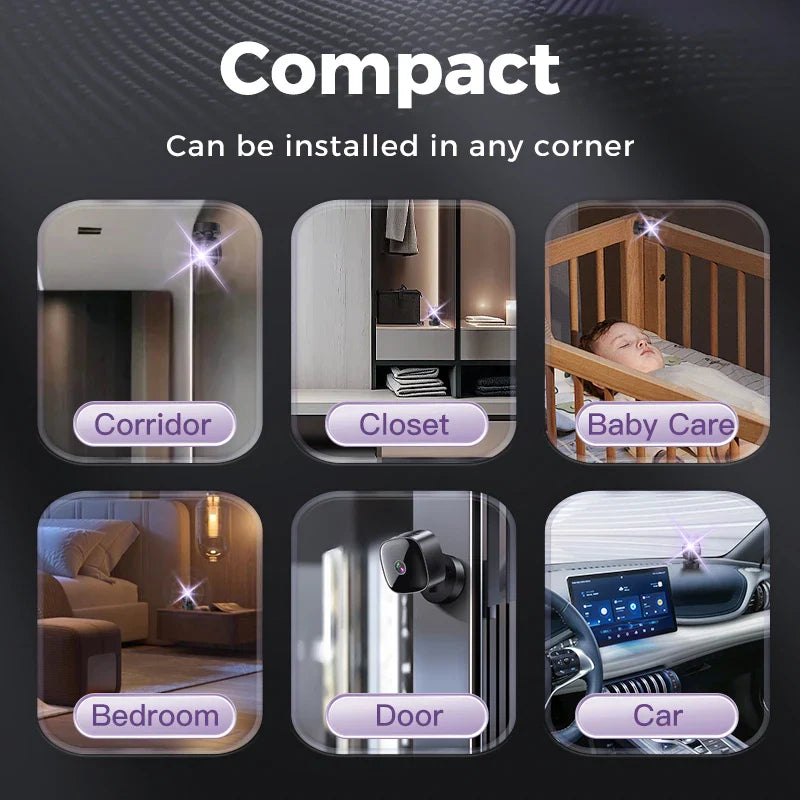 Lenovo 1080P HD Camera 2.4G Wifi Wireless Security Protection Remote Monitor Camcorders Home Phone Connectivity Smart Device