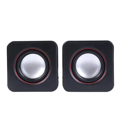 USB External Small Speaker Multimedia Small Speaker Desktop Computer Laptop External Mini Speaker Office and Entertainment
