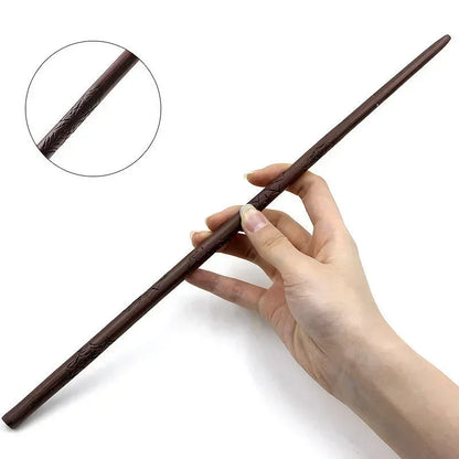 New Anime Cosplay Metal Core Magic Wand Harri Decoration Toy Accessories For Bacchetta Di Plastic Pottee Magic Stick