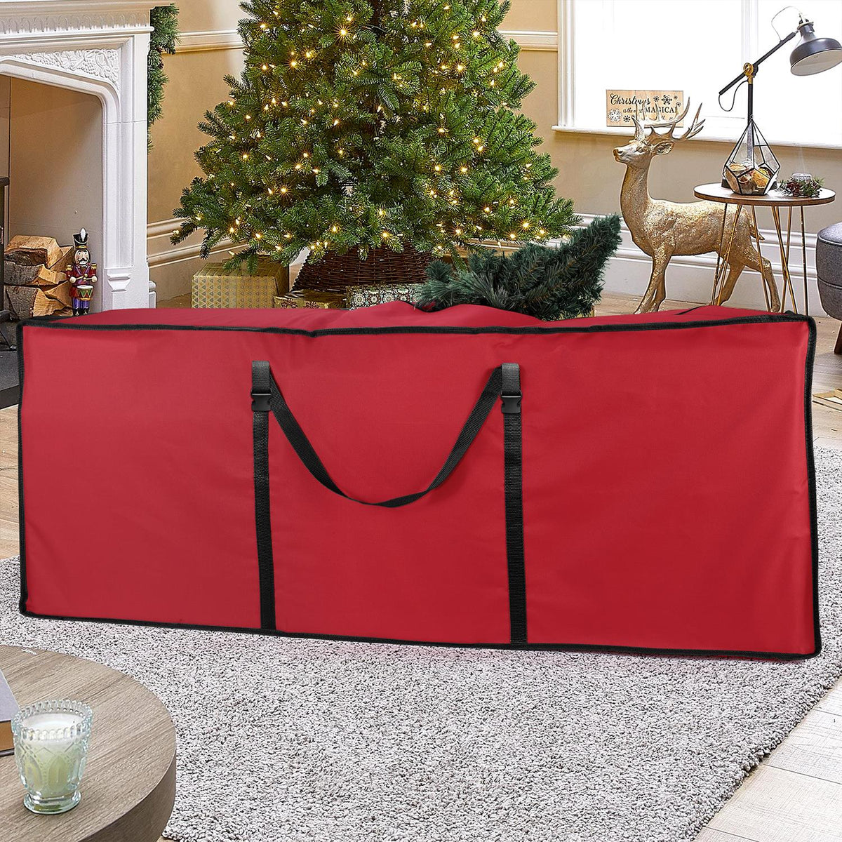 VINSANI RED XMAS BAG 0000502