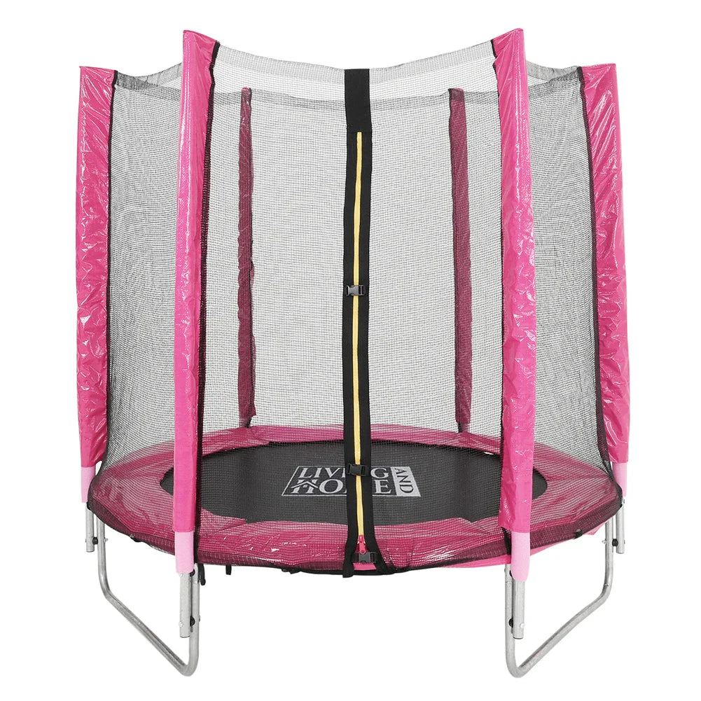 【Breeins】Outdoor Trampoline with Safety Enclosure for Kids Entertainment