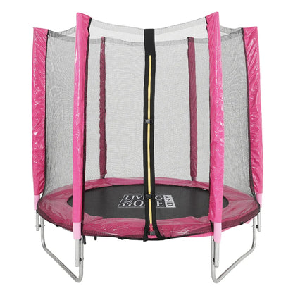 【Breeins】Outdoor Trampoline with Safety Enclosure for Kids Entertainment