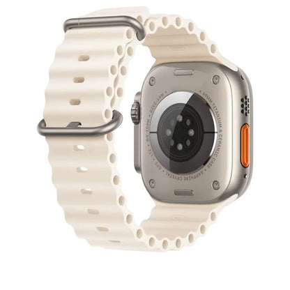 Silicone Band For Apple Watch strap 44mm 45mm 40mm 41mm 42-38mm 45 mm sport bracelet iwatch series 8 7 6 5 4 3 SE 9 Ultra 2 49mm