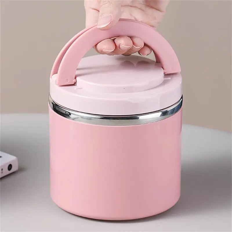Soup Thermos Food Jar Insulated Lunch Container Bento Box for Cold Hot Food Food Flask Stainless Steel Lunch Box With Handle