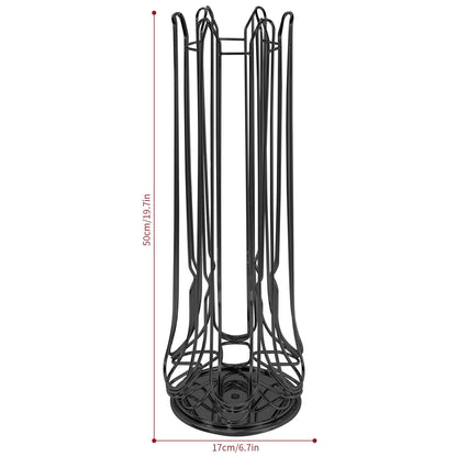VINSANI 48 POD BLACK COFFEE POD STAND 1010348