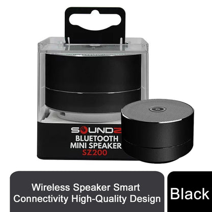 Soundz Wireless Speaker Smart Connectivity High-Quality Design-Black