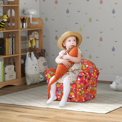 AIYAPLAY Kids Sofa Chair with Planet Dinosaur Design for Bedroom, Playroom