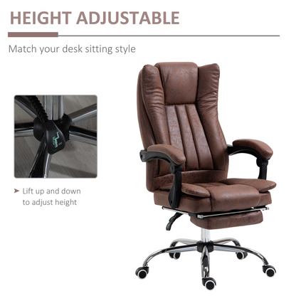Vinsetto High Back Office Chair with Vibration Massage and Heat
