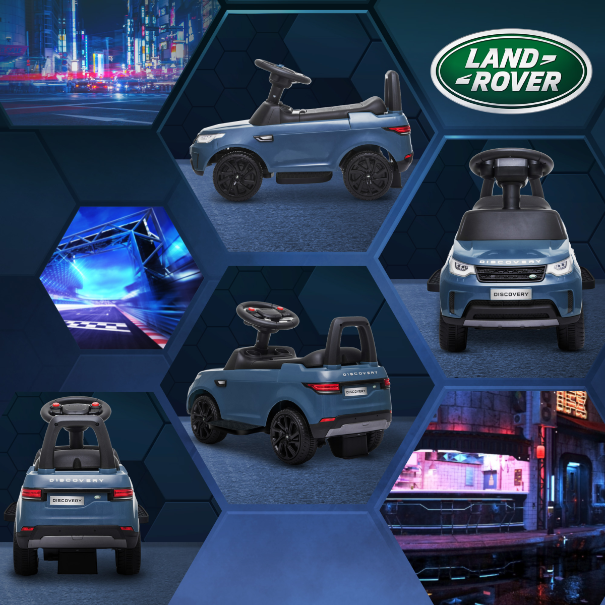 AIYAPLAY Land Rover Licensed Kids Electric Ride On Car Sliding Car