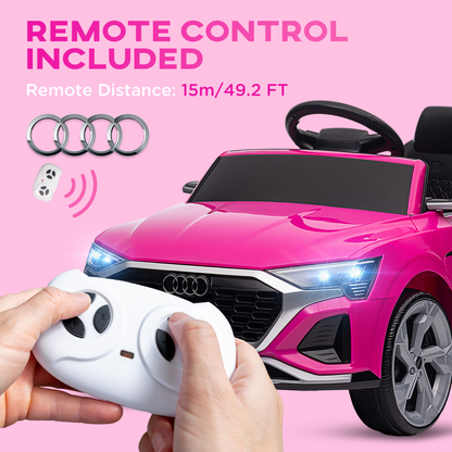AIYAPLAY Audi Q8 e-tron Sportback Kids Electric Car w/ Remote