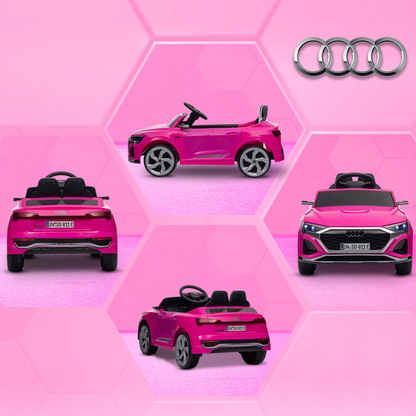 AIYAPLAY Audi Q8 e-tron Sportback Kids Electric Car w/ Remote